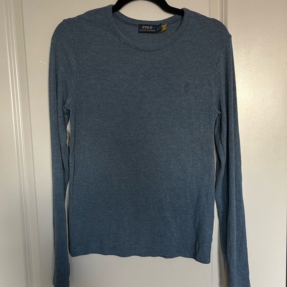 Polo Ralph Lauren Tops - Polo by Ralph Lauren Blue Long Sleeve Tee